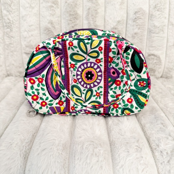 Vera Bradley Handbags - Vera Bradley "Three to Get Ready" triple compartment cosmetic bag